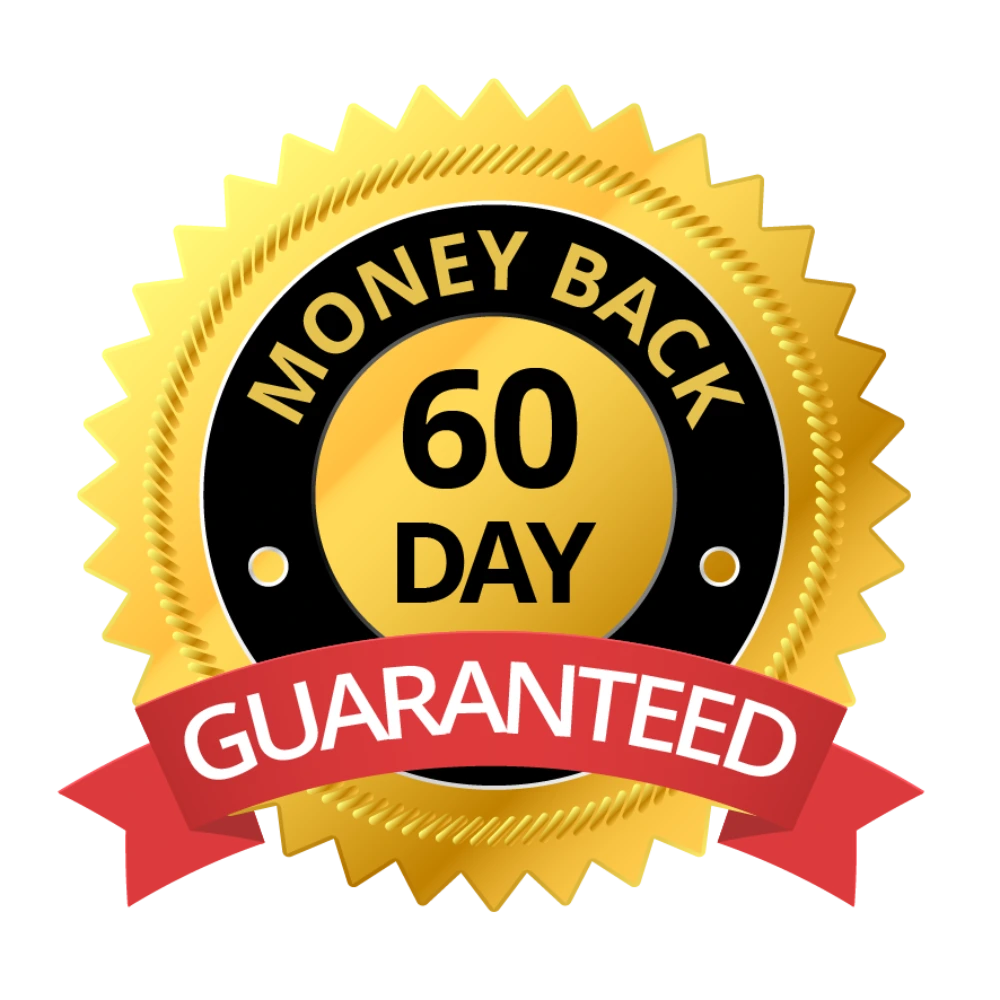 60-day money-back guarantee
